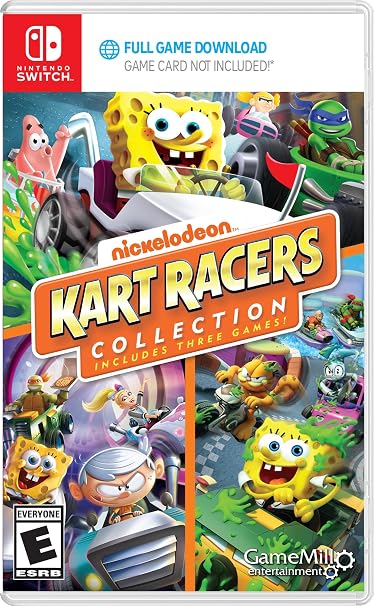 Nickelodeon Karts Collection (Code in Box) - Nintendo Switch