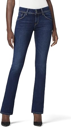 HUDSON Women's Beth Baby Bootcut Jean with Back Flap Pockets
