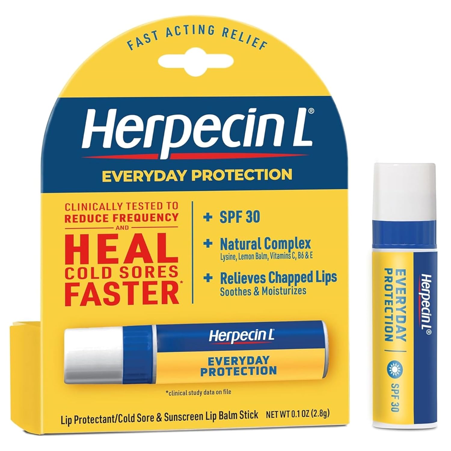 Herpecin L Lip Protectant SPF 30 0.10 oz Pack of 5