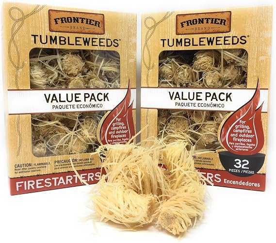 Royal Oak Enterprises LLC Tumbleweeds Firestarters Value Pack - Frontier (2 Pack)