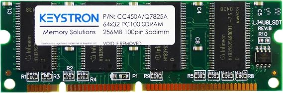 256MB SDRAM Printer Memory for HP Color LaserJet 2505, 2605dn, 2605dtn, 2700, 2700n (Q7825A)