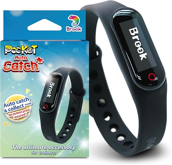 Brook Pocket Auto Catch Plus - Upgraded Version of Auto Catch, Auto Spin and Catching Pocket Monsters, Collecting Items, Wristband Bracelet Accessory