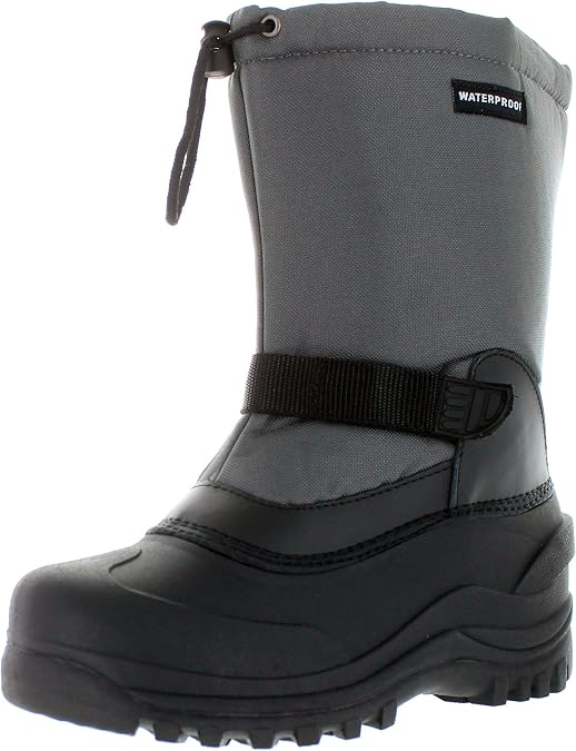 CLIMATEX Climate X Mens Ysc5 Snow Boot,Charcoal,10.5
