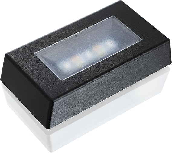 ZEERSHEE LED Light Base for Glass Art 4.6" Light Base for Crystal Rectangle
