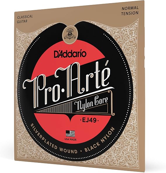 Daddario Ej49 Klasik Gitar Tel Seti, Pro-Arte, Silverplated Woun