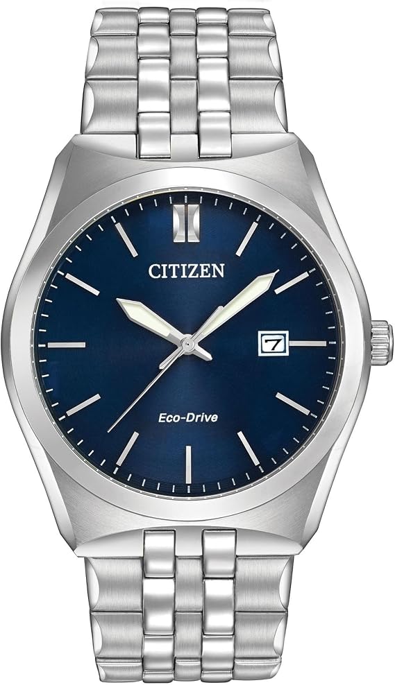 Citizen Men's Classic Corso Eco-Drive Watch, 3-Hand Date, Luminous Hands and Markers