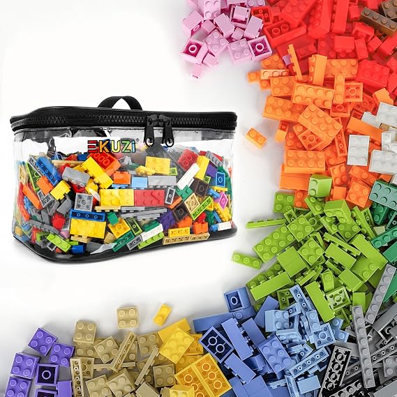1000 PCS Building Bricks Storage Bag Compatible with Lego Classic