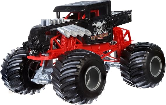 Hot Wheels Monster Jam Bone Shaker Vehicle (1:24 Scale)