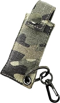 Canvas Lighter Case Fits Bic Lighter, The Pouch Lighter Holder  Keyring and Clip, The Lighter Case Fits BIC Standard Full Size in J6