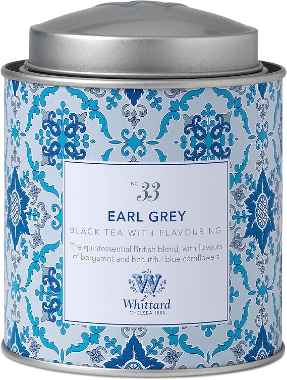 Whittard Earl Grey Caddy TD 3.5 oz 100 g Leaf