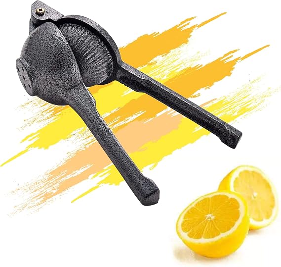 ARC, J-002 Cast Iron Lemon Lime Squeezer, Heavy Duty juicer hand press, Fresh citrus juicer press, Great for Juicing Oranges, Pomegranate, Lemons & Limes (2.4") | Heavy Duty Juicer Hand Press, Fresh Citrus Juicer Press, Great for Juicing Oranges, Pomegranate, Lemons & Limes