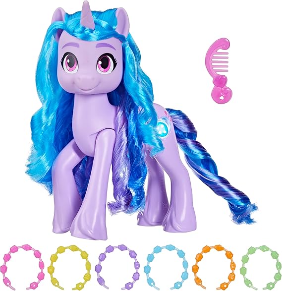 My Little Pony Toys: Make Your Mark Izzy Moonbow See Your Sparkle with Sounds, Music, and Lights