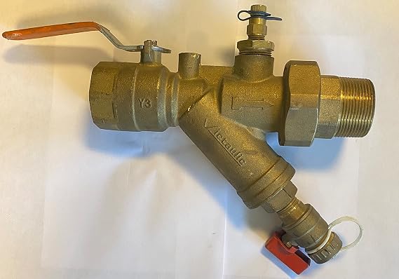 Strainer/Ball Valve Combination 1 1/2" Series 78Y Female X Male