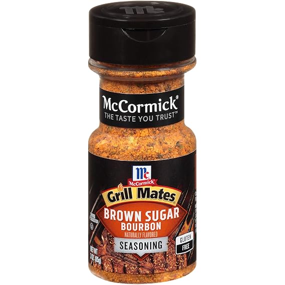 McCormick Grill Mates Brown Sugar Bourbon Seasoning, 3 oz