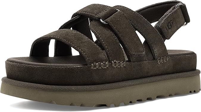 UGG Women's W GOLDENSTAR GLEAM Sandal, beige, 24 cm