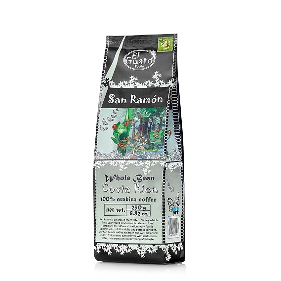 Costa Rican Coffee Dark Roast Whole Bean (1, San Ramon)
