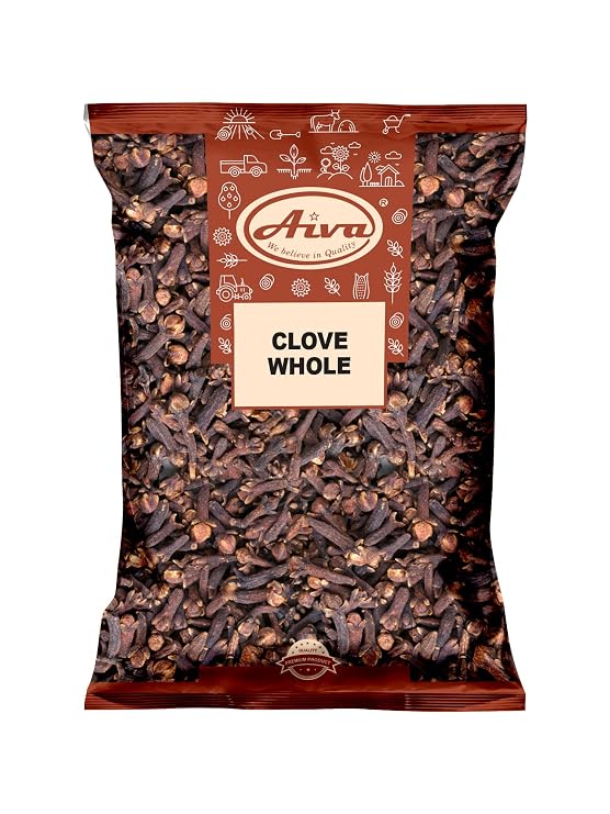 Aiva Cloves Whole (Laung) 7 oz (200g) Premium Spice for Baking, Cooking, Beverages, Aromatic & Flavorful,Pomander Balls and Potpourri, Clove Spice