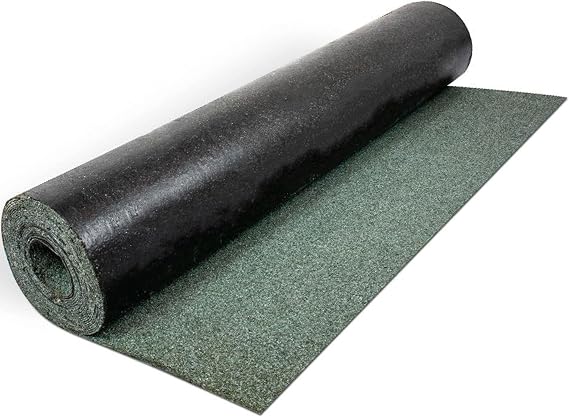Green Polyester Shed Roofing Felt 32.8 x 3.2 ft (10m x 1m) - Heavy Duty Weatherproof Roof Felt Roll for Summerhouses, Sheds, Kennels, 15 Year Life Expectancy, Premium Roof Covering