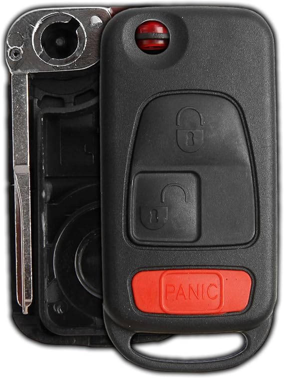 Remote Key Fob Cover Shell Case for 1998-2008 Mercedes-Benz (G750686H)