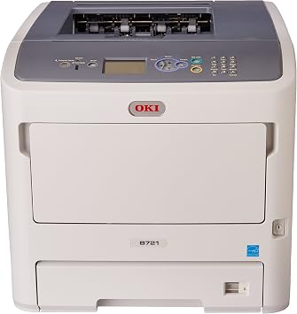Oki Data B721dn Digital Mono Printer 49ppm, 120V, E/F/P/S
