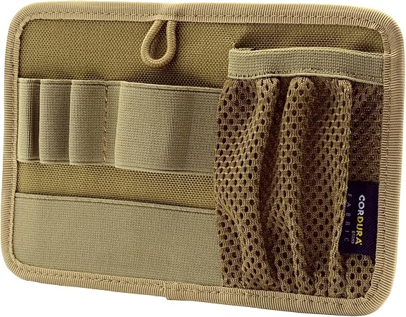LIVANS Tactical Bag Insert Panel Organizer, Hook and Loop Modular Organizer | Utility Admin Panel, Hook Fasteners, For Packs Backpack or Messenger Bags
