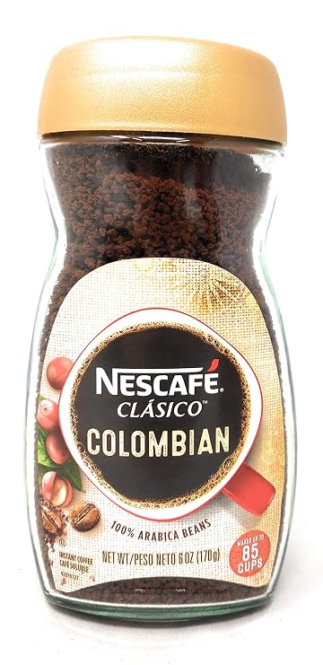 Nescafe Classic Colombian Instant Coffee Mix 6oz
