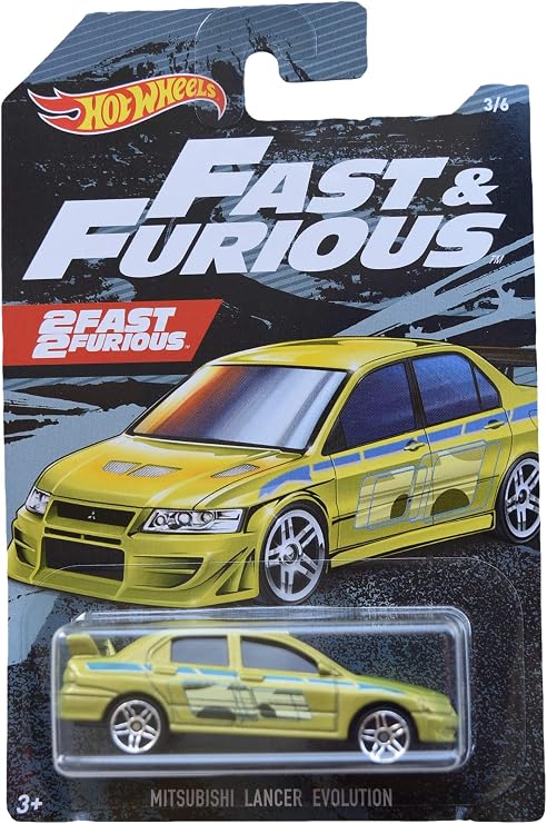 Hot Wheels Fast & Furious Mitsubishi Lancer Evolution 3/6, Green
