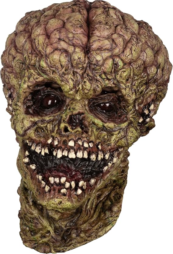 Ghoulish Productions Spawn of Evil Latex Mask, Evil Spawn Cosplay Latex Accessory, Scary Costume for Halloween and Theme Parties, Demon Cosplay, Handmade Head Mask Design