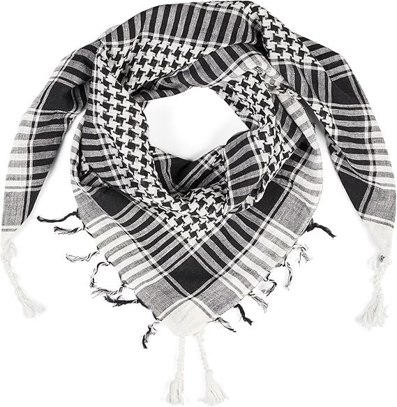 LOVARZI Desert Shemagh Scarf - Stylish & Versatile Fashion Scarf for Men & Women of All Ages