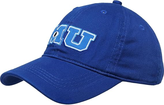 Disney Pixar Monsters Inc Monsters University Youth Baseball Cap, Dark Blue