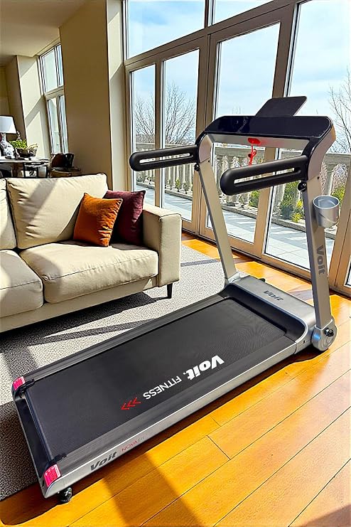 Voit Novafit Treadmill, 46cm Wideband, Bluetooth Speaker, LED Display