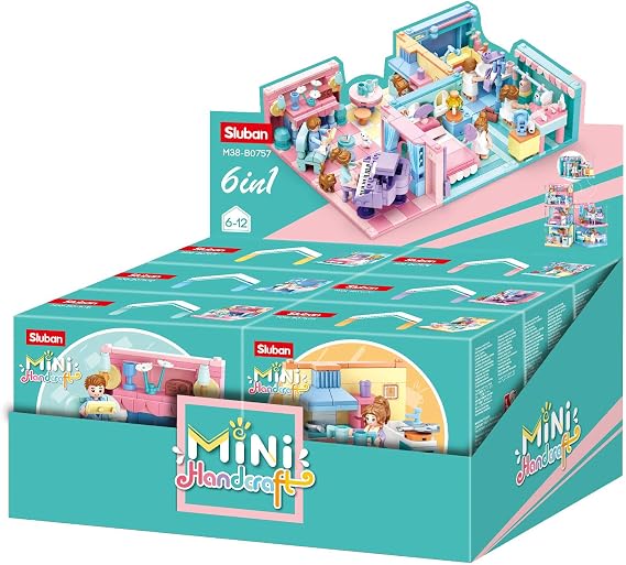 Sluban M38-B0757 Mini Handcraft 6PCS/Display Box (660pcs)