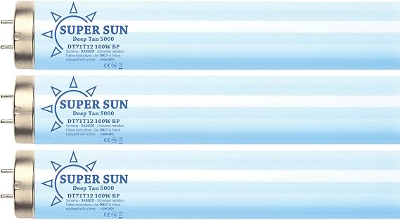 Super Sun Deep Tan 5000 F71T12 100W Bipin Tanning Lamps (16)