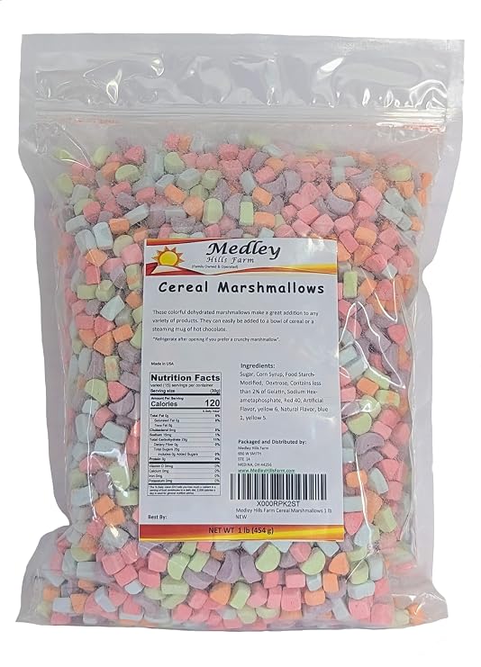 Medley Hills Farm Dehydrated Cereal Marshmallows 1 lb