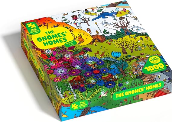 The Gnomes' Homes 1000-Piece Puzzle by Magic Puzzle Company Series 3