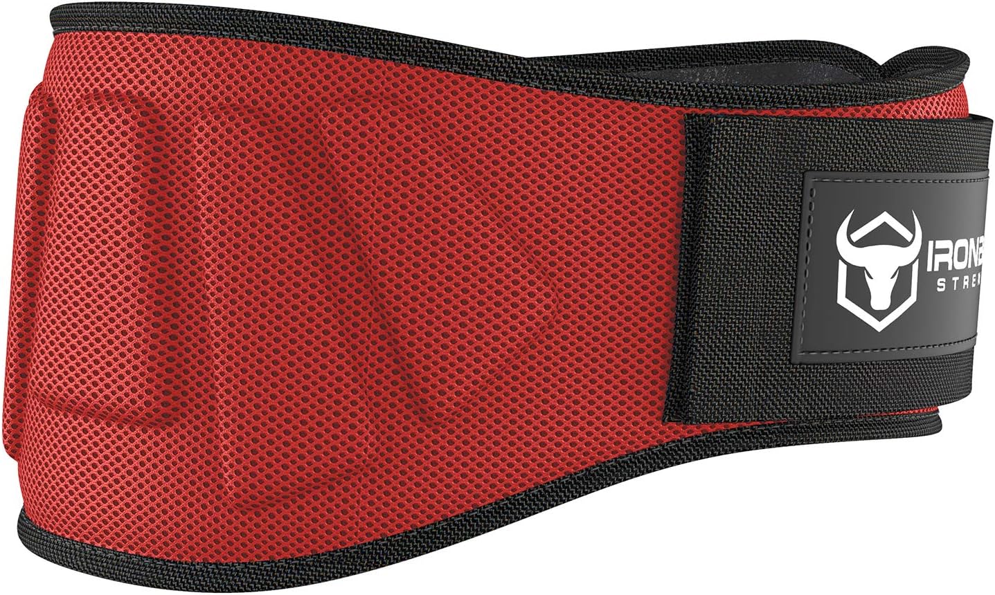 Iron Bull Strength Weight Lifting Belt for Men and Women - 6" Wide Auto Lock Weightlifting, Back Support for Lumbar and Back Support during Workout, Lifting, Fitness, Cross Training, Powerlifting