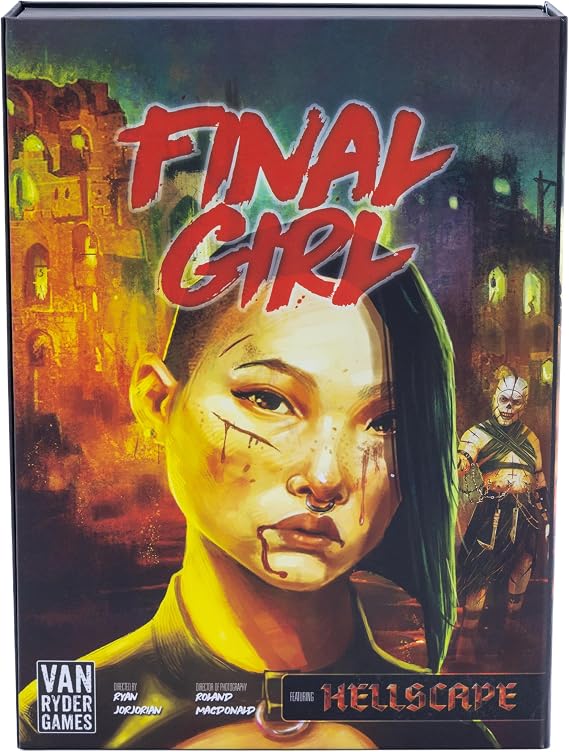 Van Ryder Games - Horror Board Game - Final Girl - Hell to Pay - Feature Film Box - Core Box Required - 1 Player - 20-60 Minutes Gameplay - Teens & Adults, Ages 14+ (English Version)