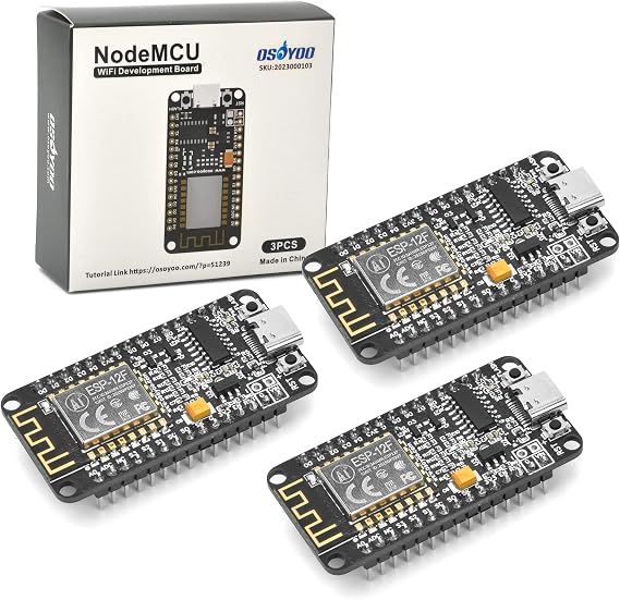 3Pcs/lot OSOYOO NodeMCU Module USB-C ESP8266 ESP-12F WiFi Development Board for Arduino