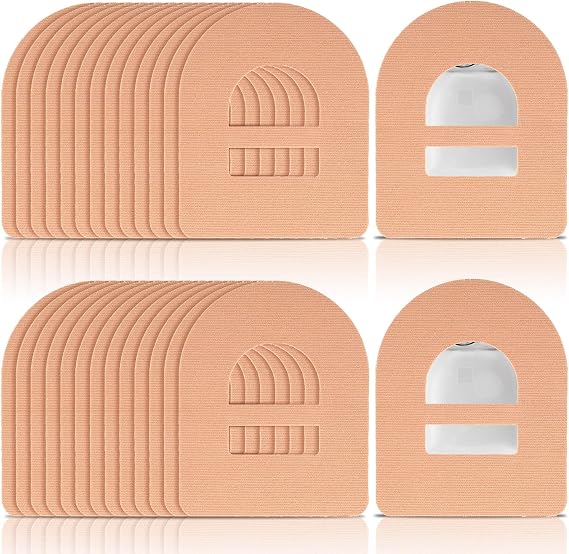 Nuanchu 50 Pcs Compatible with Omnipod Adhesive Patches,Beige