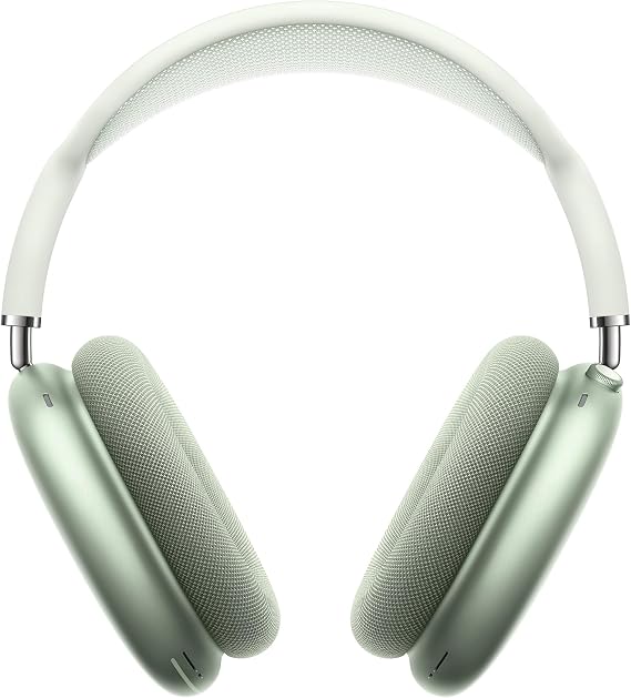 Apple AirPods Max Wireless Over-Ear Headphones, Active Noise Cancelling, Transparency Mode, Personalized Spatial Audio, Dolby Atmos, Bluetooth Headphones for iPhone Green