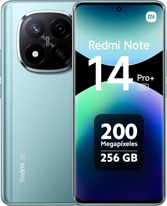 Xiaomi Redmi Note 14 Pro+ 5G Smartphone 8GB + 256GB, Frost Blue (UK Version + )