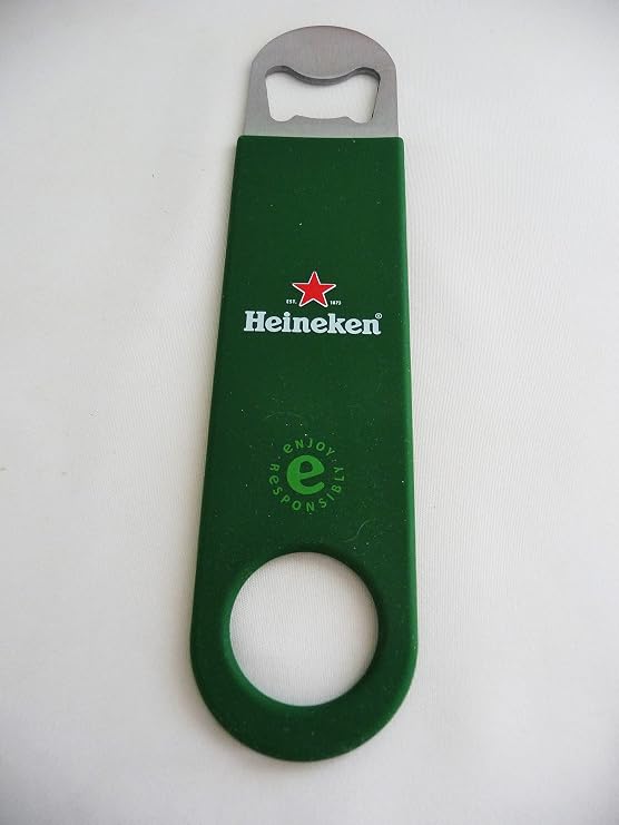 Heineken Red Star Vinyl Covered Bottle Opener