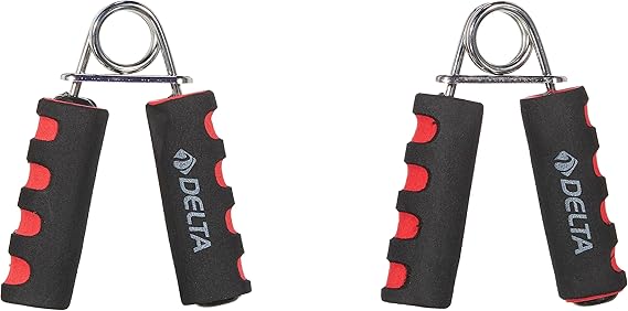 Delta Unisex Dirençli El Yayı DS 257, Kırmızı Siyah, Tek Beden, EL-YY-DS257