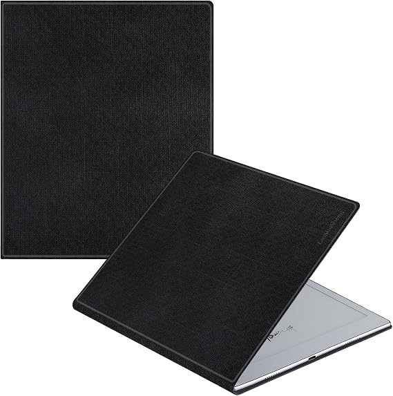 Magnetic Case for Boox Go 10.3 / Boox Go 10.3 Gen II Lumi ePaper Tablet,Ultra-Thin Lightweight, PU Leather Book Folio Cover with Magnetic Closure & Auto Sleep/Wake (Cloth Black)