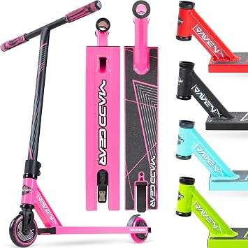 Pro Stunt Scooter - Lightweight Durable Trick Scooter for Skatepark and Street Easy Assembly Madd Gear MG1