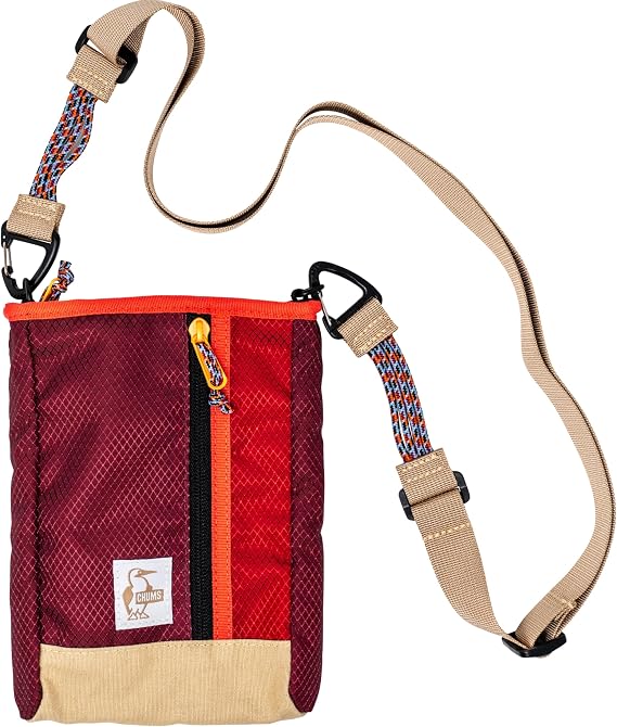 Chums Indio Compact Crossbody Sling Bag for Women (Brick)