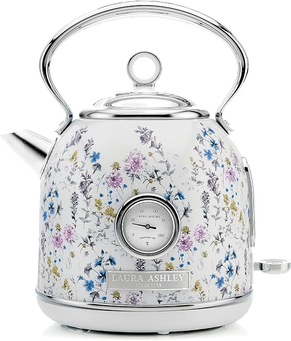 Laura Ashley Electric Kettles for Boiling Water, 1.7L Electric Tea Kettle