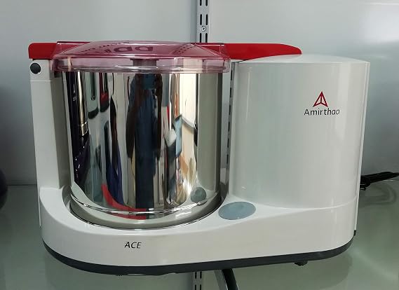 Metal Ace 1.25 Liter Wet Grinder (Purple And Red )