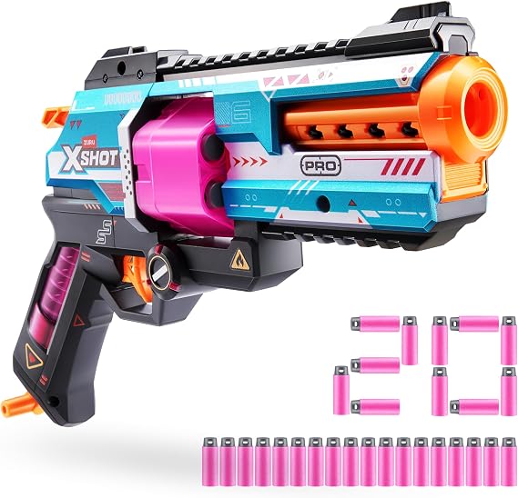 XSHOT Skins Pro Series Break Barrel 14+, 20 Darts by ZURU