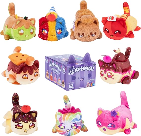 Aphmau - 15 cm Mystery Meemeows Plush - Series 7 Carnival Treats